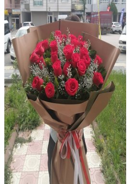 21 KIRMIZI GÜL RED ROSE